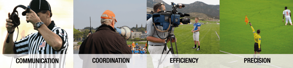 Communication and safety solution for referees and sport