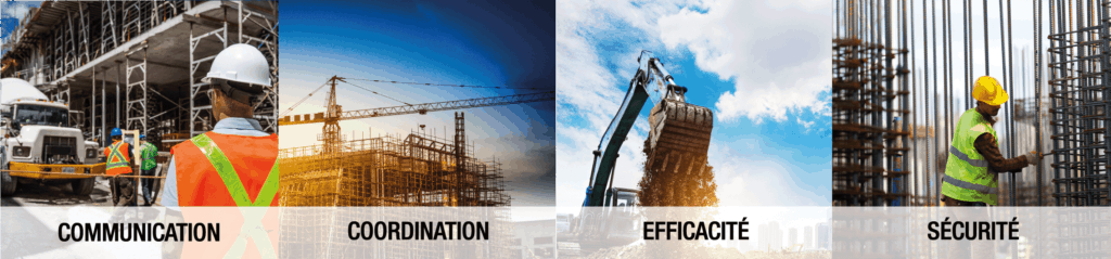 Solution de communication pour la construction